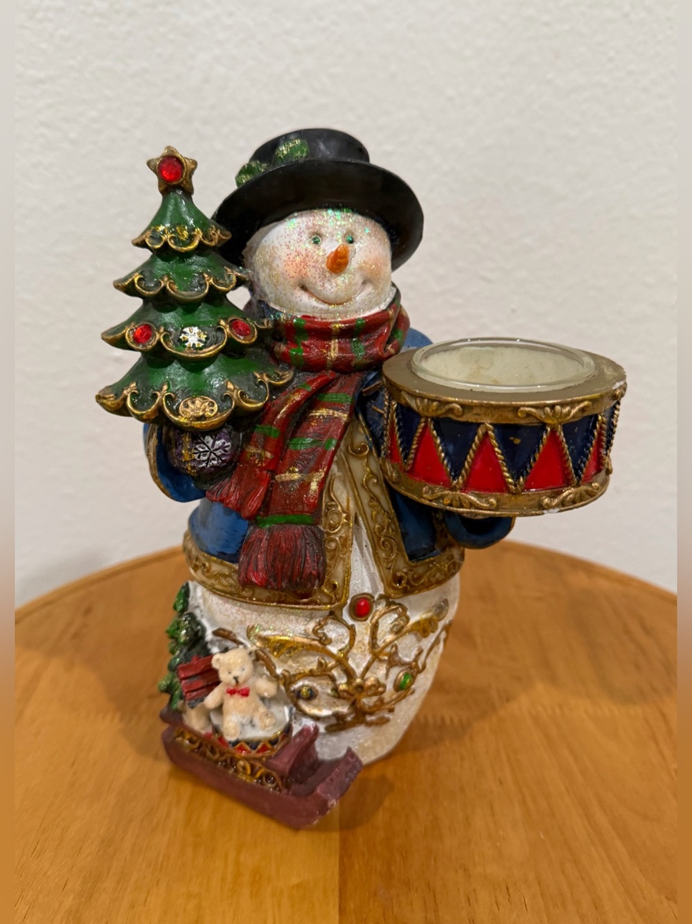 AVON 2008 Snowman Tealight Holder